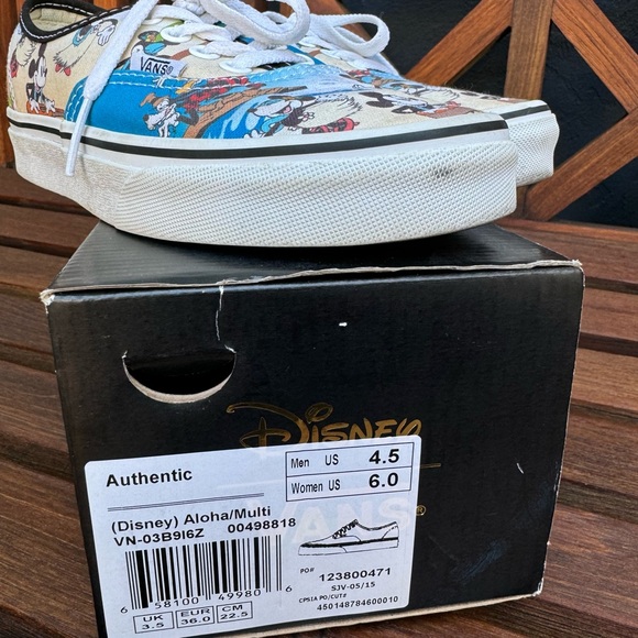 Disney Aloha Vans women’s size 6 - Picture 8 of 9